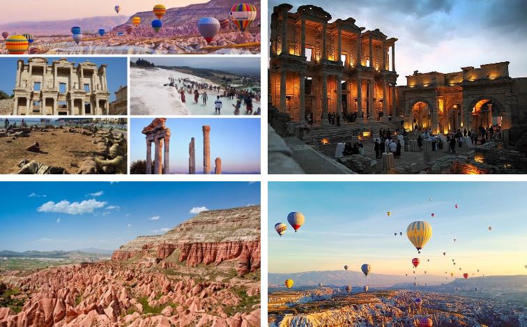 Turkey - Cappadocia, Pamukkale, Ephesus
